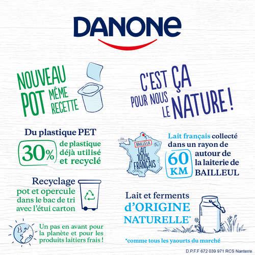 DANONE FERME NATURE 8X125G