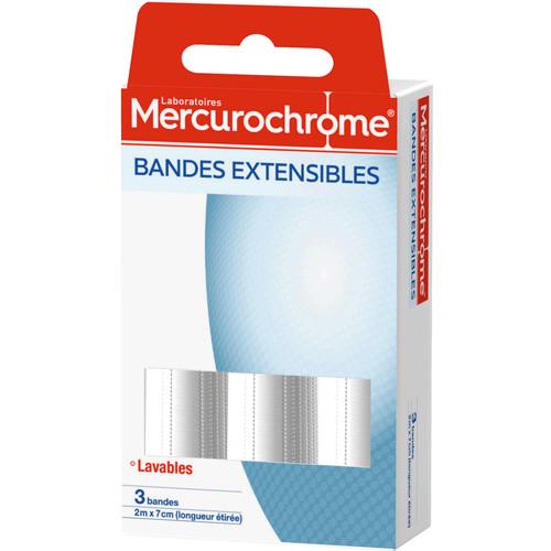 BANDES EXTENSIBLES 2MX7CM 3 UN